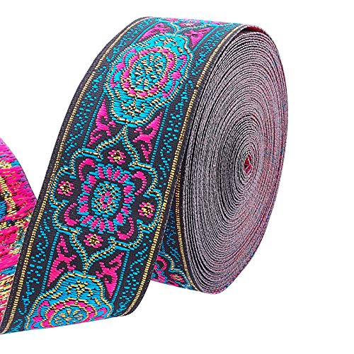 Pandahall 7m Vintage Jacquardband 33cm Bordüre Stoff Emobridered Woven Ribbon Fabric Trim Fringe Stoffband Paspelband Zum Nähen für Diy Kleidung Accessoires Verzierungen Dekorationen Pandahall 7m Vintage Jacquardband 33cm Bordüre Stoff Emobridered Woven Ribbon Fabric Trim Fringe Stoffband Paspelband Zum Nähen für Diy Kleidung Accessoires Verzierungen Dekorationen von PH PandaHall
