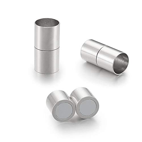 Pandahall Magnetverschlüsse aus Messing, 21,5 x 11 mm, für Schmuckherstellung, 5 Stück von PandaHall