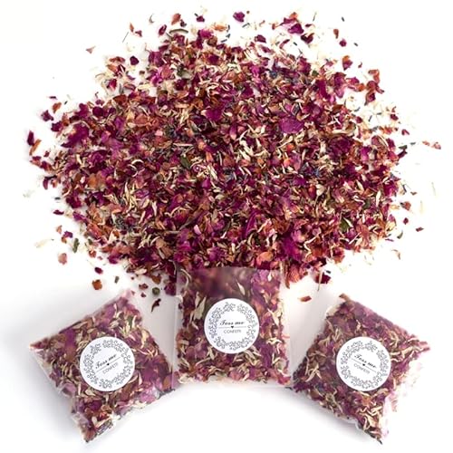 20 Packungen Natürliches Hochzeitskonfetti, 2 LITER das getrocknete Blütenblätter wirft, biologisch abbaubare Rosenblütenkonfetti-Hochzeitsparty-Dekoration (20 Packungen) 20 Packungen Natürliches Hochzeitskonfetti, 2 LITER das getrocknete Blütenblätter wirft, biologisch abbaubare Rosenblütenkonfetti-Hochzeitsparty-Dekoration (20 Packungen) von Pandiui23