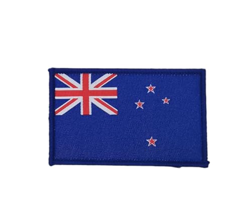 Bestickte Aufnäher Neuseeland-Flagge mit offiziellen Farben, gesticktes Wappen, bestickte Motorradflicken, Militär-Patch, Neuseeland Bestickte Aufnäher Neuseeland-Flagge mit offiziellen Farben, gesticktes Wappen, bestickte Motorradflicken, Militär-Patch, Neuseeland von Pandiui23