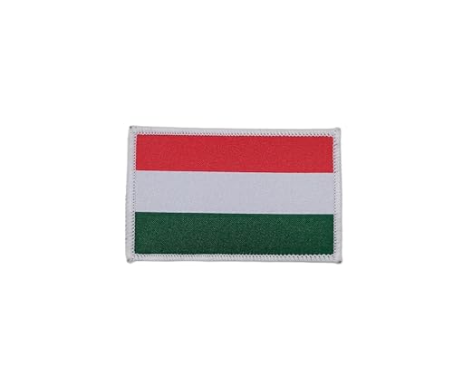 Ungarn Flaggenpatch - Taktischer Gestickter Länderpatch - Militär Patch (Ungarn) von Pandiui23