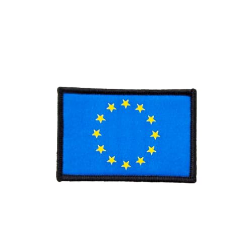 Europäische Union Patch - Flaggenpatch Europäische Union, Taktischer Europäische Union Patch - Gestickter Länderpatch Europäische Union - Militär Europäische Union, Patch Europäische Union (EU) von Pandiui23