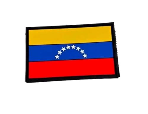 Pandiui23 Patch aus PVC Venezuela Militär Patch Venezuela, Abzeichen Venezuela, Flagge-Patch Venezuela, Taktisches Patch Venezuela, Patch PVC Venezuela (Venezuela) von Pandiui23