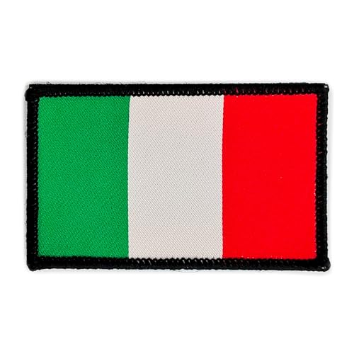 Patches bestickt Flagge Spanien mit offiziellen Farben – besticktes Schild – bestickte Motorrad-Patches – Militär-Patches – Patch Spanien (Italien) von Pandiui23