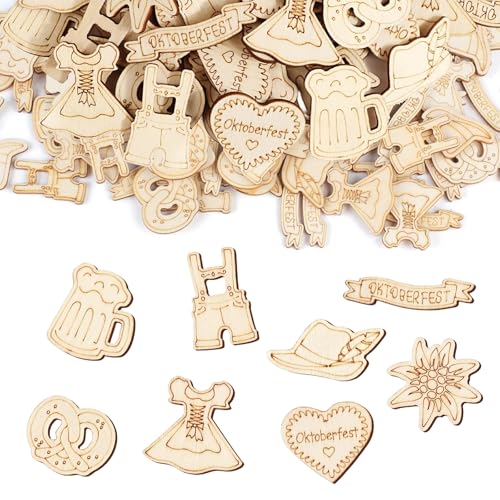 200 Stück Oktoberfest Streudeko Holz, Bierhut- und Kleid-Motiven, Holz Konfetti Edelweiß Bier Hut Kleid, für Bayrische Oktoberfest Partys, 3-4cm Oktoberfest Deko 200 Stück Oktoberfest Streudeko Holz, Bierhut- und Kleid-Motiven, Holz Konfetti Edelweiß Bier Hut Kleid, für Bayrische Oktoberfest Partys, 3-4cm Oktoberfest Deko von PangWuu