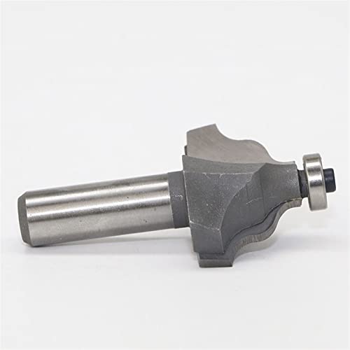 Pangocho Jinchao-Router-Bits, 1/2 "1/4 Schaftwellenkantenformrouter Bit C3 Carbid Specked Holzschneidwerkzeug Holzbearbeitung Router -Bits, für Home & DIY (Cutting Edge Length : NO4) von Pangocho