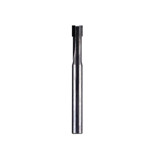 Pangyoo Diamant Gerade Flöte Fräser CNC PCD Polieren Schaftfräser Siliziumkarbid Fräser for Drehwerkzeuge (Size : WTPCD-D1.5-L04-1F) von Pangyoo