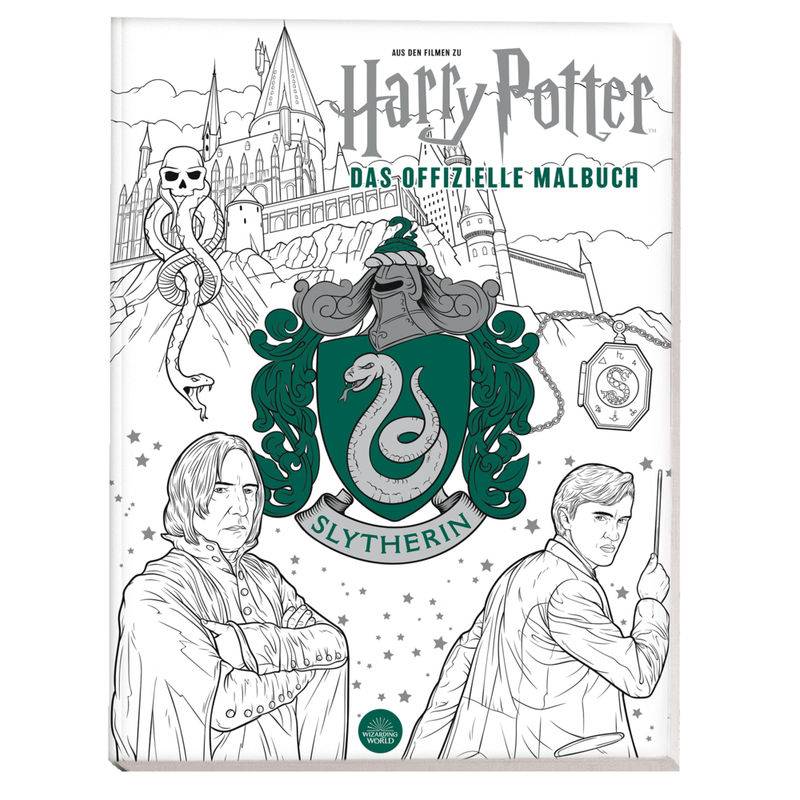 Aus Den Filmen Zu Harry Potter: Das Offizielle Malbuch: Slytherin - Panini, Kartoniert (TB) von Panini Books