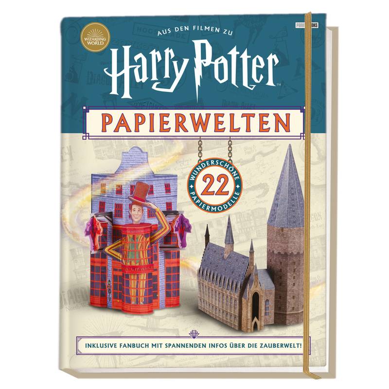Aus Den Filmen Zu Harry Potter: Papierwelten - 22 Wunderschöne Papiermodelle - Moira Squier, Gebunden von Panini Books