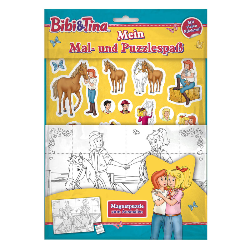 Bibi & Tina: Mein Mal- Und Puzzlespaß - Panini, Kartoniert (TB) von Panini Books