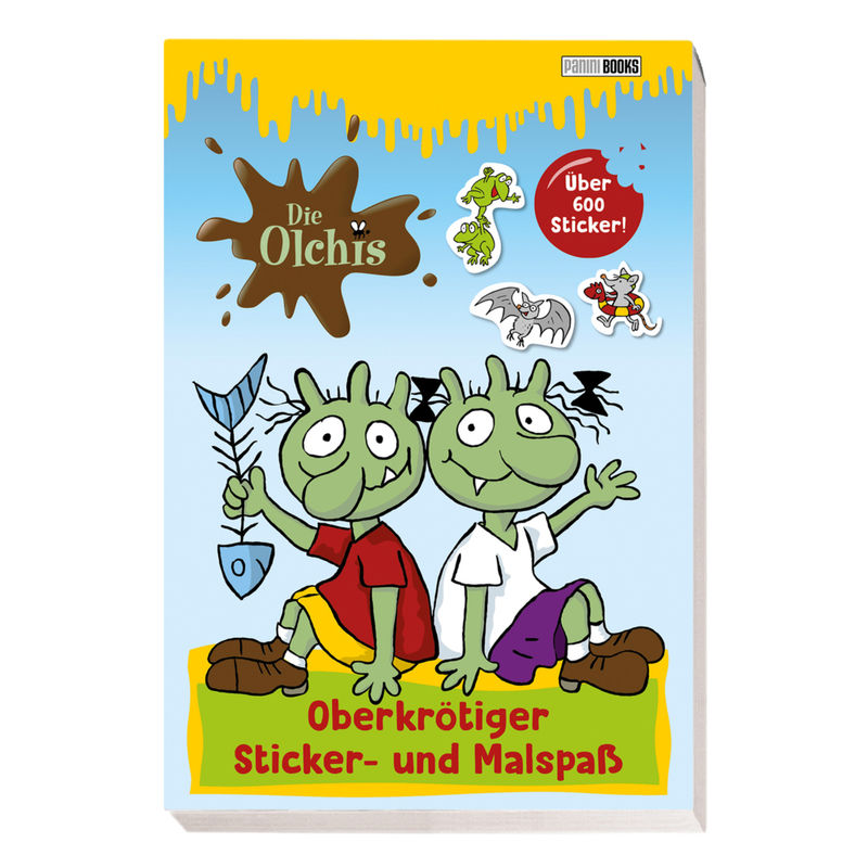 Die Olchis: Oberkrötiger Sticker- Und Malspaß - Panini, Kartoniert (TB) von Panini Books