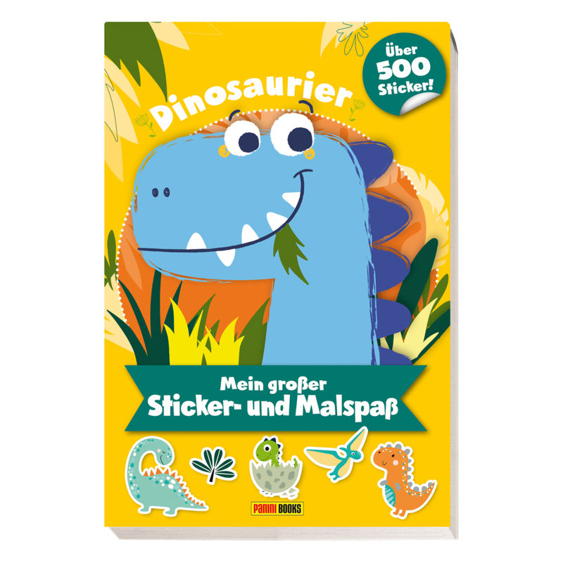 Dinosaurier: Mein Großer Sticker- Und Malspaß - Panini, Kartoniert (TB) von Panini Books