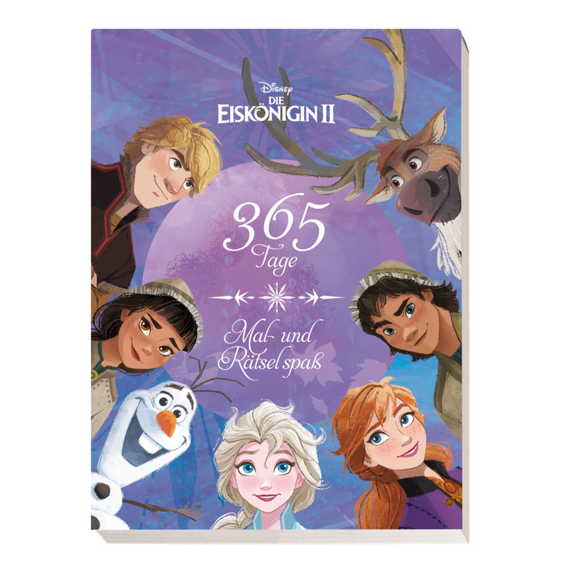 Disney Die Eiskönigin 2: 365 Tage Mal- Und Rätselspaß - Panini, Kartoniert (TB) von Panini Books