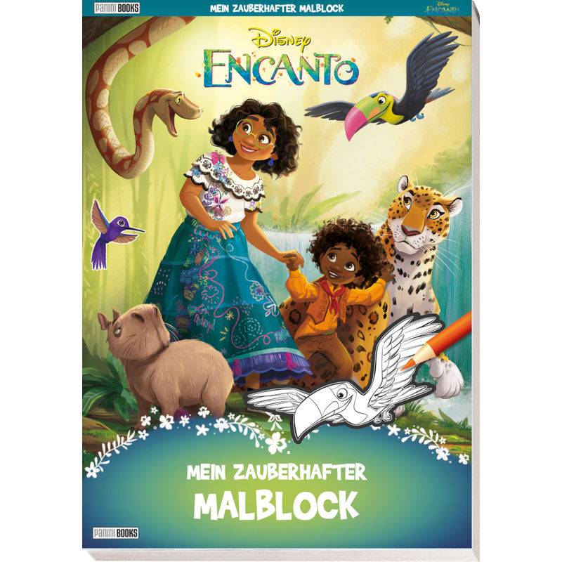 Disney Encanto: Mein Zauberhafter Malblock - Panini, Kartoniert (TB) von Panini Books