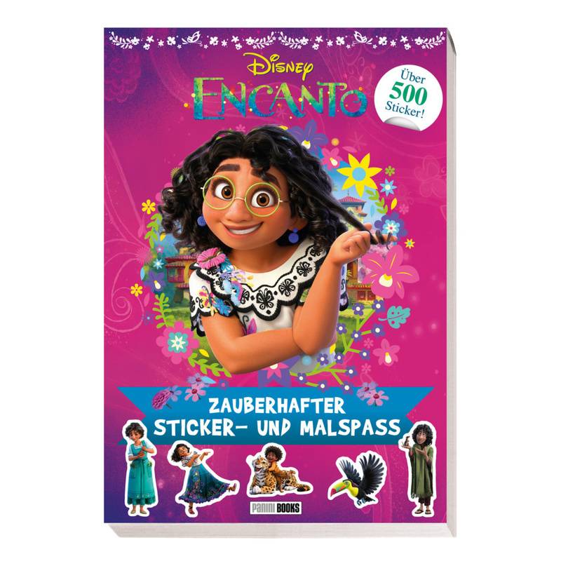 Disney Encanto: Zauberhafter Sticker- Und Malspaß - Panini, Kartoniert (TB) von Panini Books