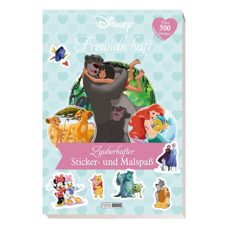 Disney Freundschaft: Zauberhafter Sticker- Und Malspaß - Panini, Kartoniert (TB) von Panini Books