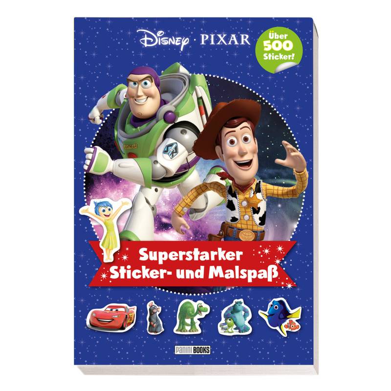 Disney Pixar: Superstarker Sticker- Und Malspaß - Panini, Kartoniert (TB) von Panini Books