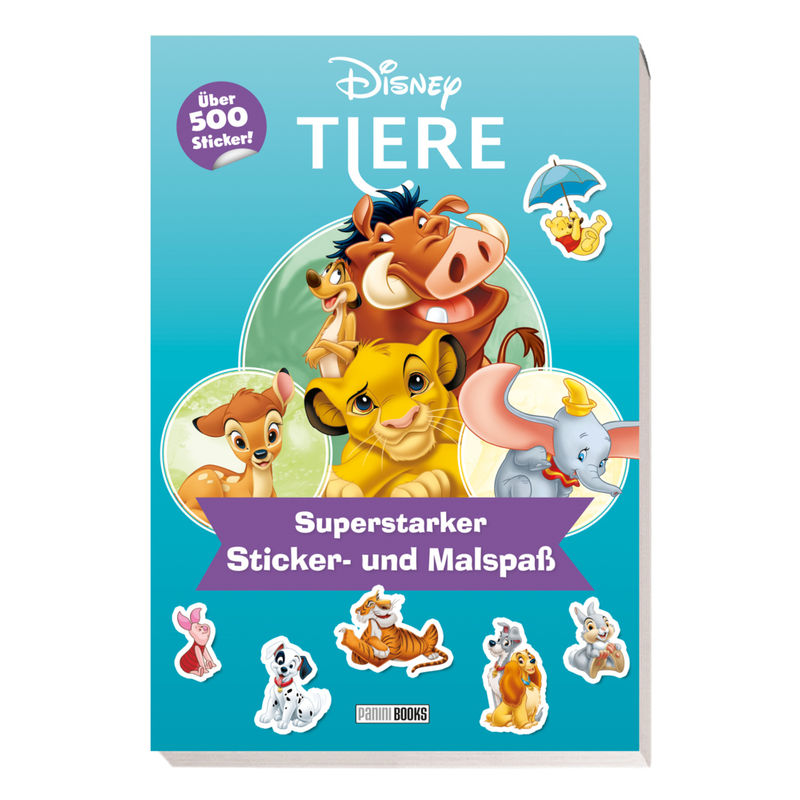 Disney Tiere: Superstarker Sticker- Und Malspaß - Panini, Kartoniert (TB) von Panini Books