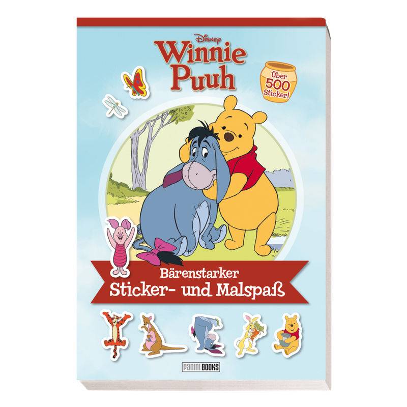 Disney Winnie Puuh: Bärenstarker Sticker- Und Malspaß - Panini, Kartoniert (TB) von Panini Books
