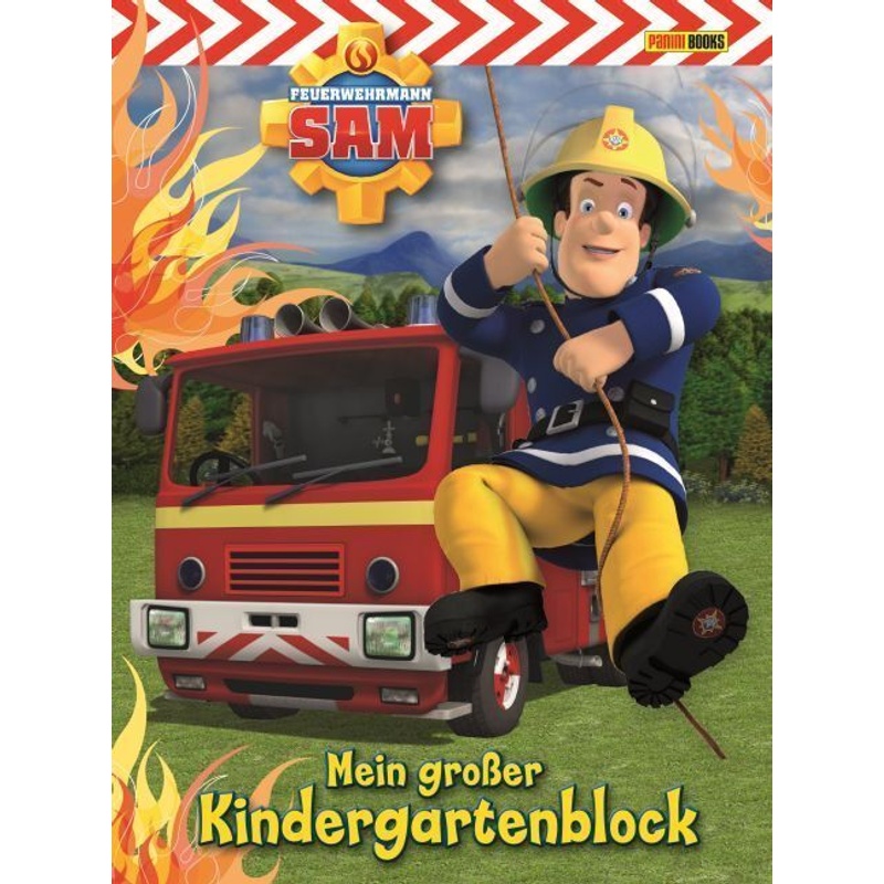 Feuerwehrmann Sam - Mein Großer Kindergartenblock, Kartoniert (TB) von Panini Books