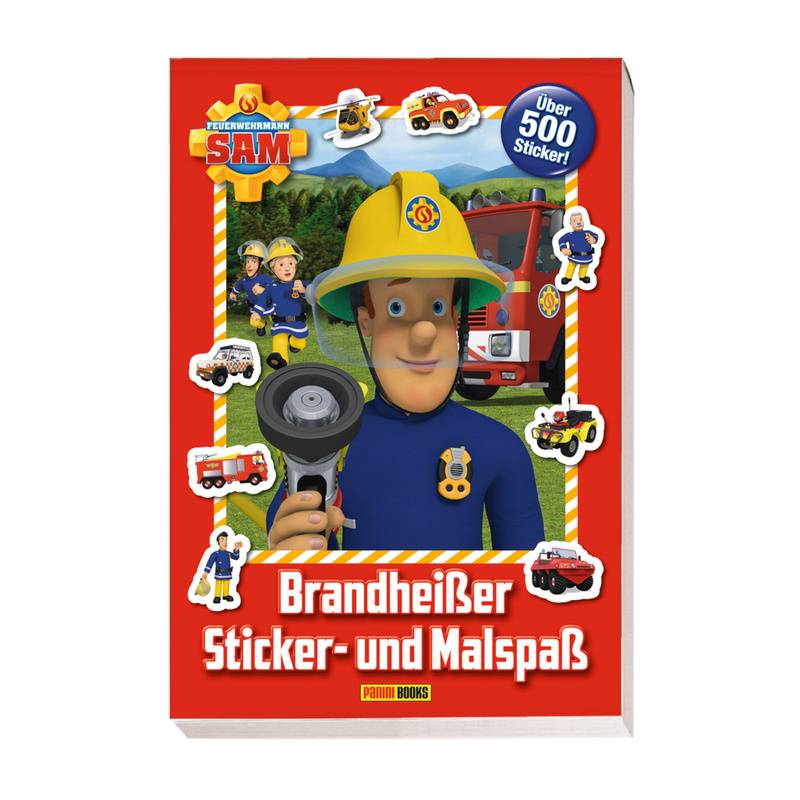 Feuerwehrmann Sam: Brandheißer Sticker- Und Malspaß, Kartoniert (TB) von Panini Books