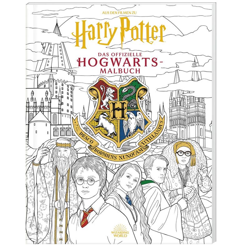 Aus Den Filmen Zu Harry Potter: Das Offizielle Hogwarts-Malbuch - Panini, Kartoniert (TB) von Panini Books