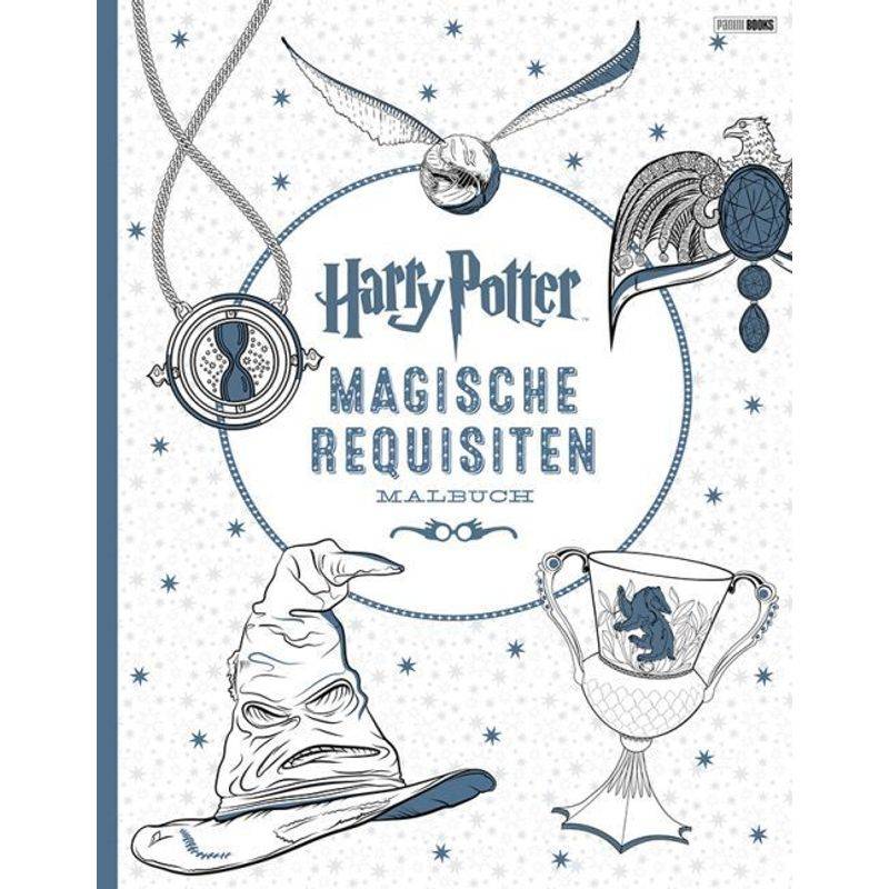 Harry Potter: Magische Requisiten Malbuch, Kartoniert (TB) von Panini Books