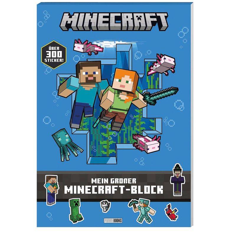 Minecraft: Mein Großer Minecraft-Block - Panini, Kartoniert (TB) von Panini Books