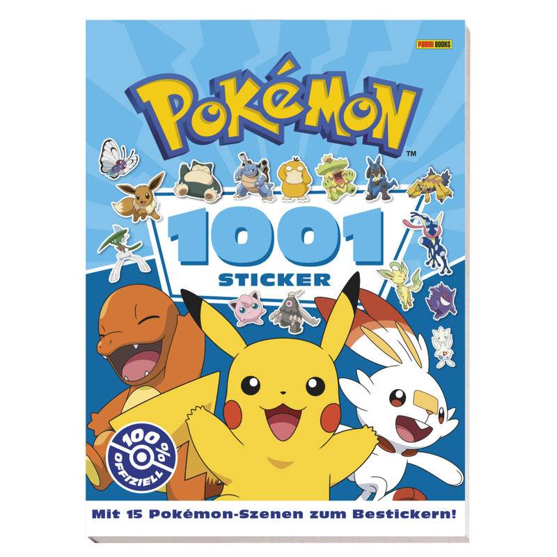 Pokémon: 1001 Sticker - Pokémon, Kartoniert (TB) von Panini Books