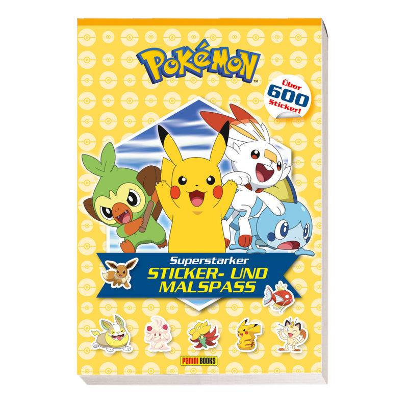 Pokémon: Superstarker Sticker- Und Malspaß - Panini, Kartoniert (TB) von Panini Books