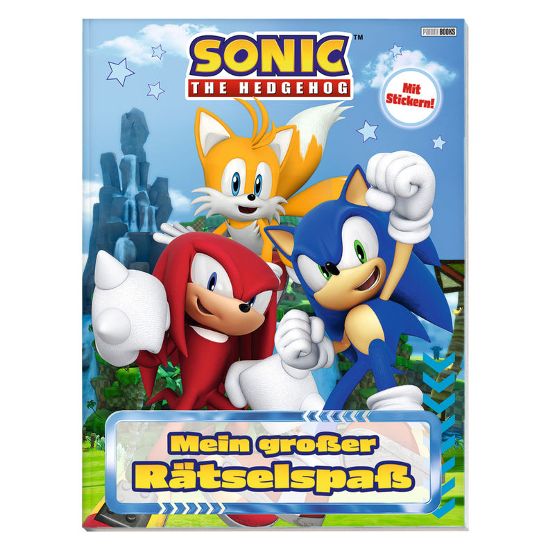 Sonic The Hedgehog: Mein Großer Rätselspaß - Panini, Kartoniert (TB) von Panini Books