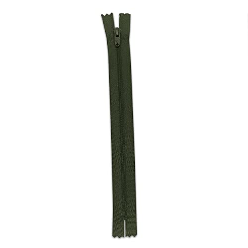 Panini Tessuti, Small Grain Nylon Fixed Zipper, Fester Spiralreißverschluss, 100% Polyester, Größe: 20 cm, für Bekleidung und Accessoires… von Panini Tessuti