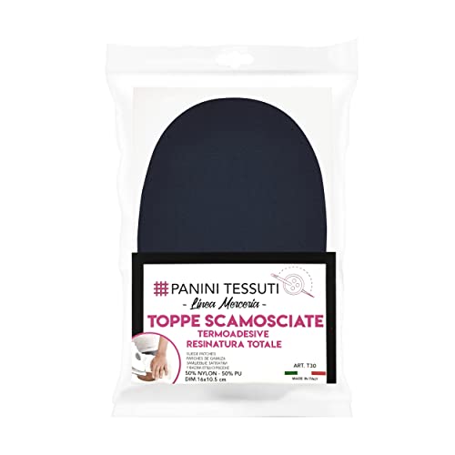 Panini Tessuti - Paar thermoadhäsive Wildlederflicken - Größe: 16x10,5 - Anwendungen - Kurzwaren - Flicken, für die Reparatur von Sweatshirts, Pullovern, Trainingsanzügen Panini Tessuti - Paar thermoadhäsive Wildlederflicken - Größe: 16x10,5 - Anwendungen - Kurzwaren - Flicken, für die Reparatur von Sweatshirts, Pullovern, Trainingsanzügen von Panini Tessuti