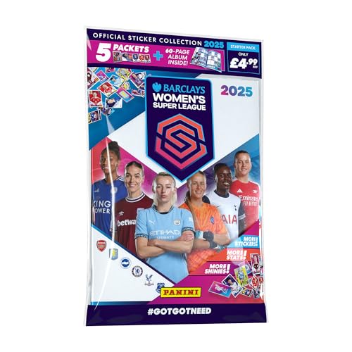 Barclays Damen Super League Offizielle Aufkleber-Kollektion 2025 - Starter Pack Barclays Damen Super League Offizielle Aufkleber-Kollektion 2025 - Starter Pack von Panini