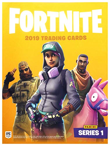 Panini Fortnite Sammelkartenalbum - Sammelmappe für Kartensammelkarten, Multicolor, Cartoon-Design, Kunststoff, Einmalgebrauch, Indoor, für Erwachsene von Panini