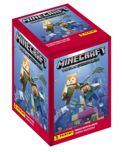 Minecraft Sticker-Sammelpackungen, 50 Stück von Panini