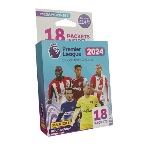 Premier League 2023/24 Sticker Collection Mega Multiset von Panini