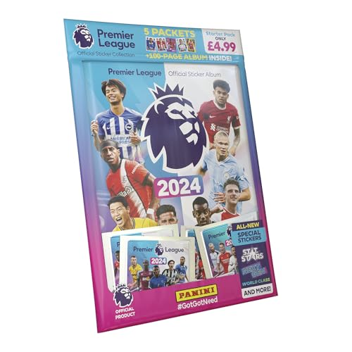 Premier League 2023/24 Sticker Collection Starter Pack von Panini