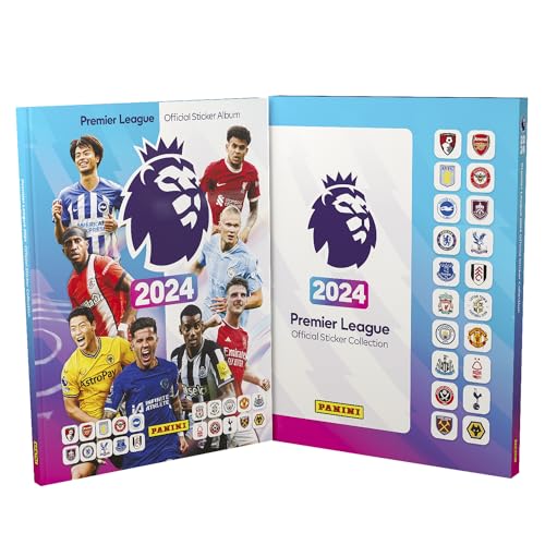 Premier League 2023/24 Sticker-Kollektion, fester Einband von Panini