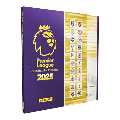 Premier League 2025 Offizielle Sticker-Kollektion – fester Einband Premier League 2025 Offizielle Sticker-Kollektion – fester Einband von Panini