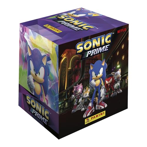 Sonic Prime Sticker-Kollektion, 36 Packungen von Panini