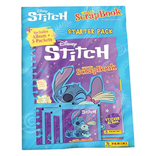 Stitch Super Scrapbook Sticker Collection - Starter Pack Stitch Super Scrapbook Sticker Collection - Starter Pack von Panini
