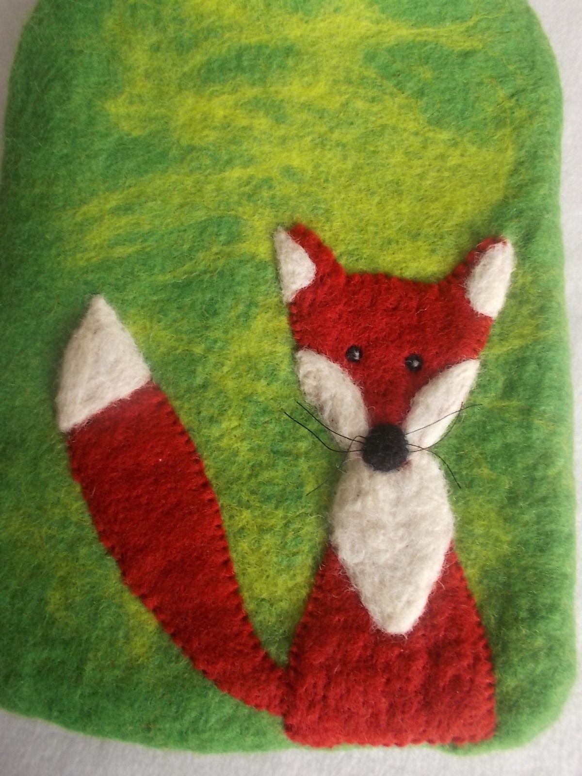 Wärmflasche Mit Filzbezug "Fuchs" Handgefilzt Wärmflasche Mit Filzbezug "Fuchs" Handgefilzt von PanniBerlin