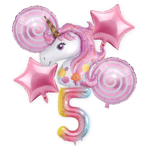 Pannu Design 106,7 cm großer riesiger Einhornkopfballon, Regenbogen 0–9, digitale Altersnummer, rosa Wirbel, sternförmige Folien-Helium-Ballons, Bogen für Kinder, Jungen, Mädchen Pannu Design 106,7 cm großer riesiger Einhornkopfballon, Regenbogen 0–9, digitale Altersnummer, rosa Wirbel, sternförmige Folien-Helium-Ballons, Bogen für Kinder, Jungen, Mädchen von Pannu Design.CO.UK Celebrate Everyday