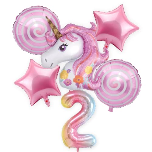 Pannu Design 106,7 cm großer riesiger Einhornkopfballon, Regenbogen 0–9, digitale Altersnummer, rosa Wirbel, sternförmige Folien-Helium-Ballons, Bogen für Kinder, Jungen, Mädchen Pannu Design 106,7 cm großer riesiger Einhornkopfballon, Regenbogen 0–9, digitale Altersnummer, rosa Wirbel, sternförmige Folien-Helium-Ballons, Bogen für Kinder, Jungen, Mädchen von Pannu Design.CO.UK Celebrate Everyday