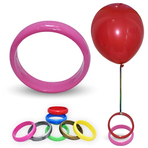 Pannu Design | Gewichte in Armreif-Form für Heliumballons | Packungen mit 5, 10, 20 und 30 Stück | Mehrfarbige Gewichte für Geburtstagsparty-Dekoration, Babyparty und Jubiläum von Pannu Design