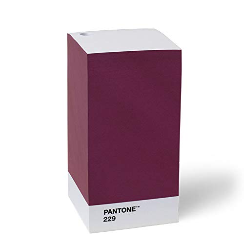 PANTONE Klebezettel-Block, Notizblock 1400 Stück, Sticky Note Pad, Aubergine 229 von Pantone