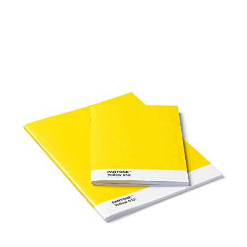Pantone Blanko-Hefte, Booklet 2er-Set, Yellow 012 von Pantone