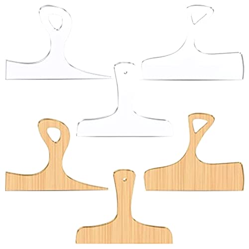 Panysilioer 3-Teilige Holzbearbeitungs-Acrylschablonen - Charcuterie-Brettgriff/Schneidebrett, Abgewinkelte, Kurvige Tracing-Schablonen für die KüChe Panysilioer 3-Teilige Holzbearbeitungs-Acrylschablonen - Charcuterie-Brettgriff/Schneidebrett, Abgewinkelte, Kurvige Tracing-Schablonen für die KüChe von Panysilioer