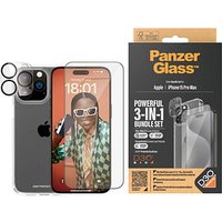 PanzerGlass™ 3-in-1 Schutz-Set für Apple iPhone 15 Pro Max von PanzerGlass™